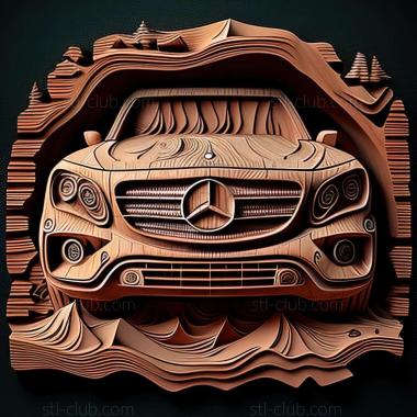 3D model Mercedes Benz X164 (STL)